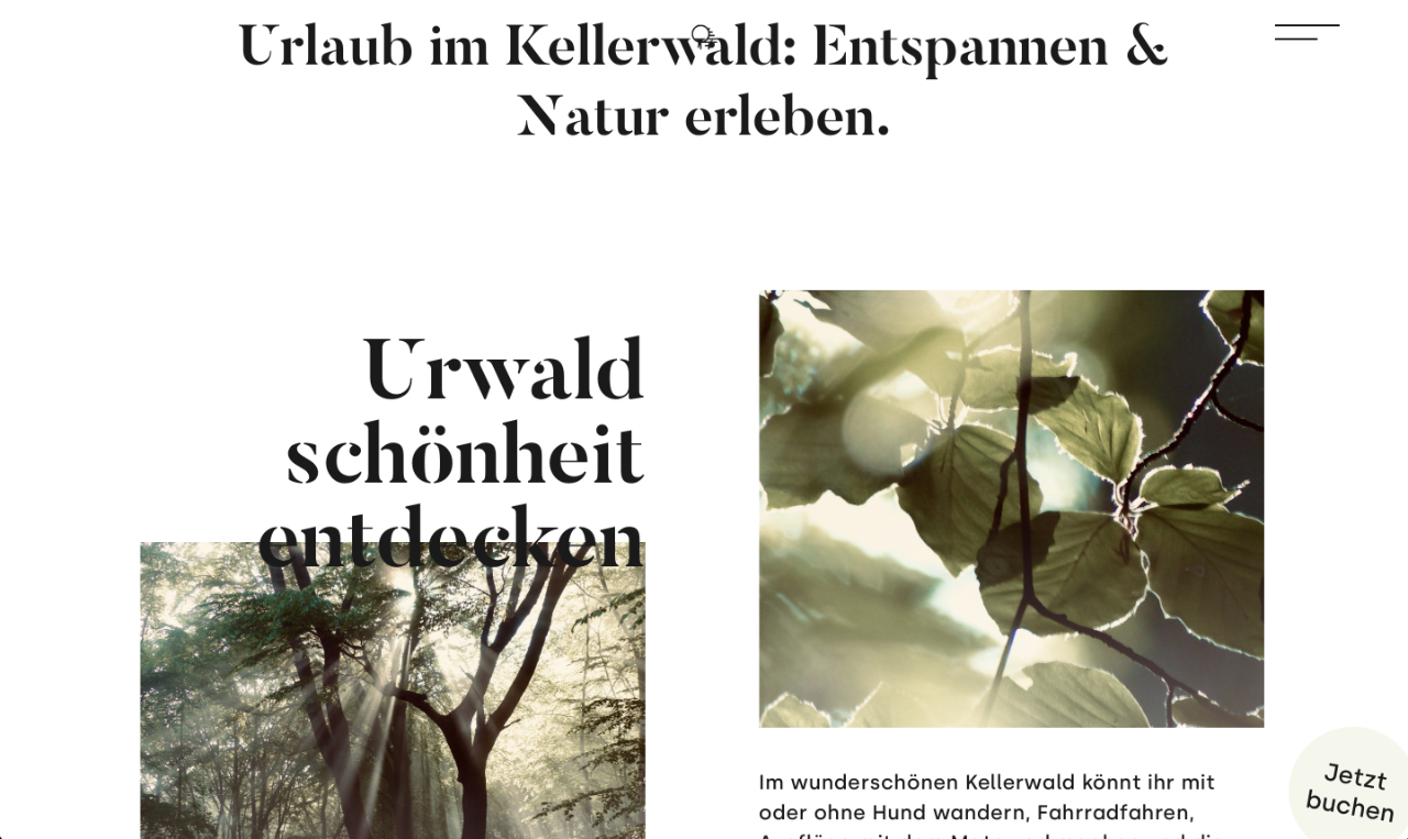 Webdesign, Wordpress,  Kellerwald Ferienhaus